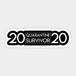 Quarantine survivor Sticker